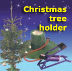 Christmas tree holder
